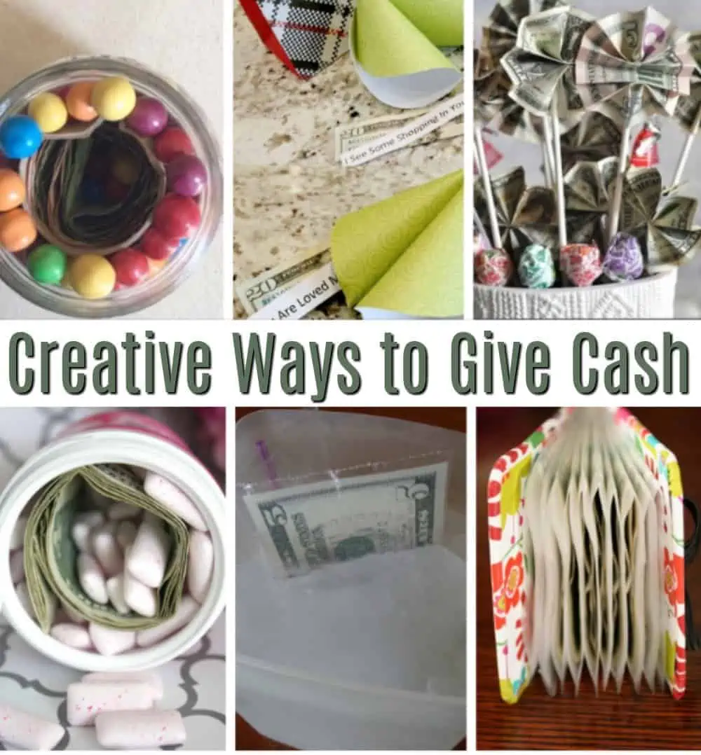 10 creative ways to give cash