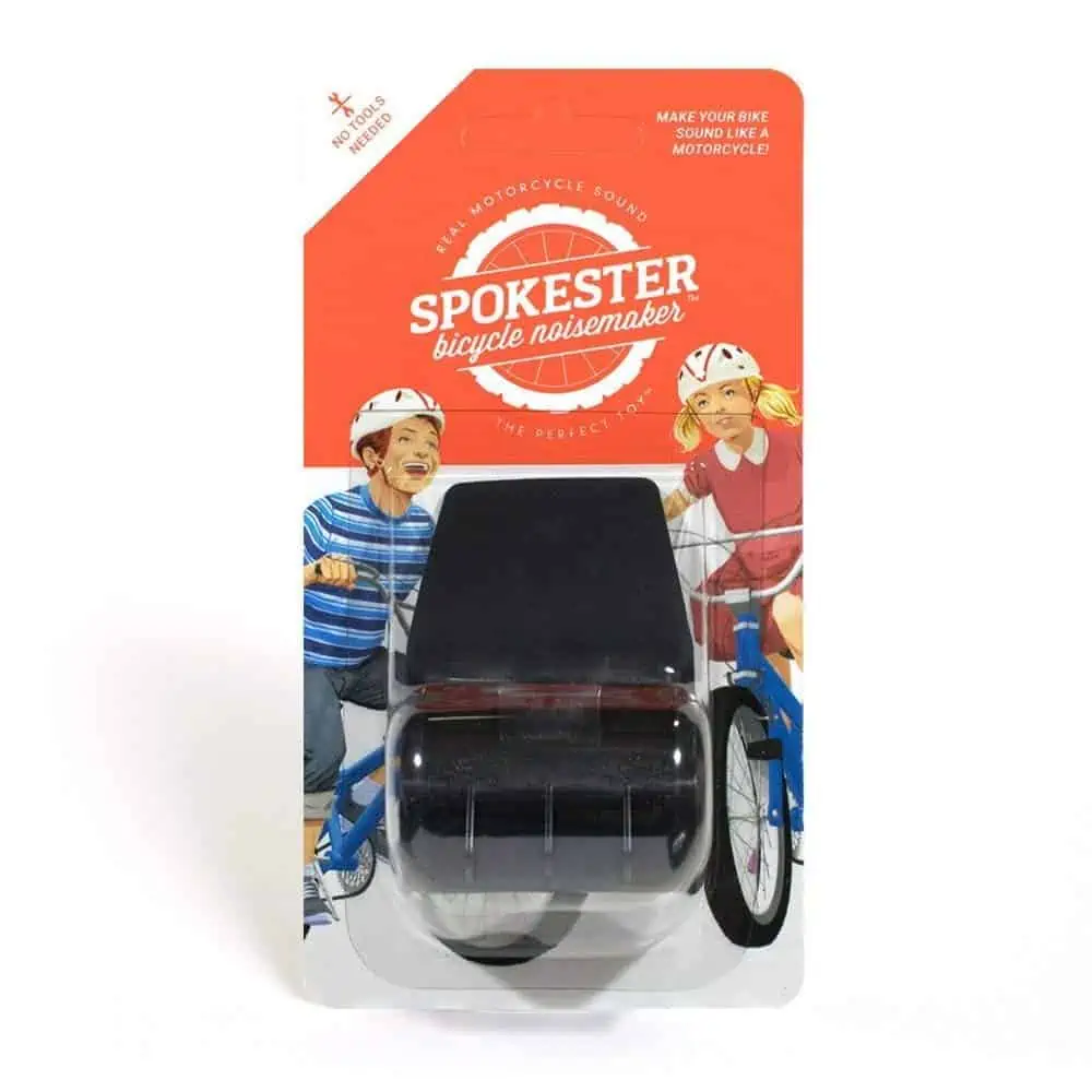 Spokester bicycle noise maker.