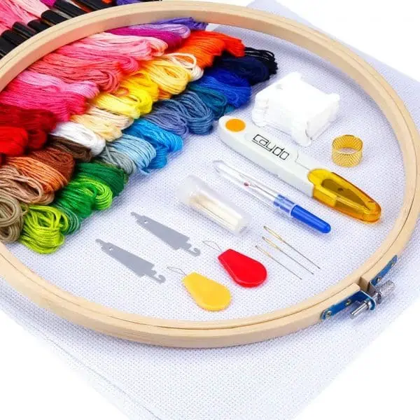 Caydo embroidery starter kit.