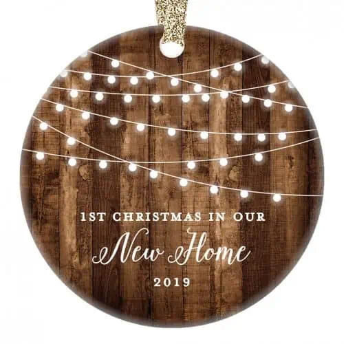 Farmhouse collectible homeowner ornament. The Best Gifts for New Homeowners
