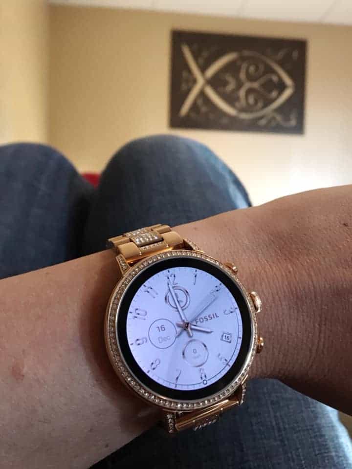 Rose Gold Gen 4 Fossil Smartwatch 