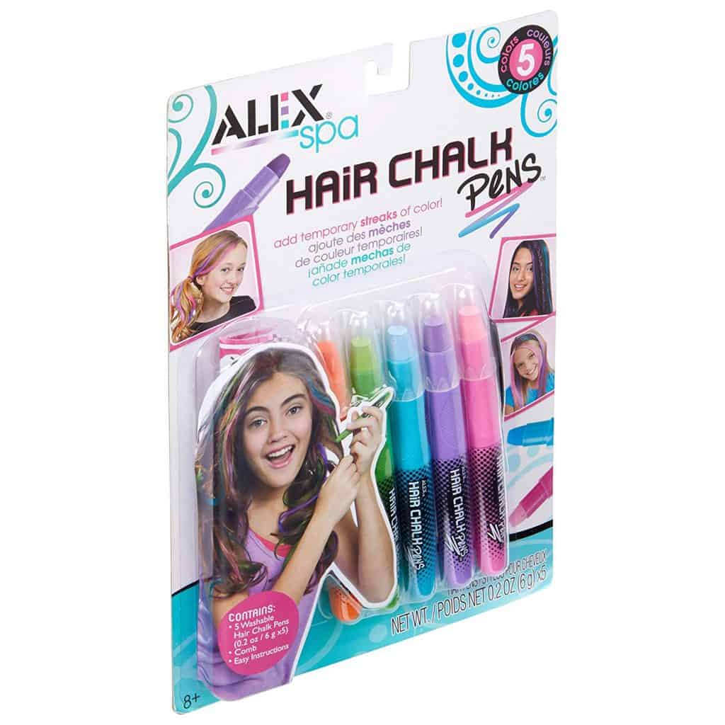 Hair chalk pens.