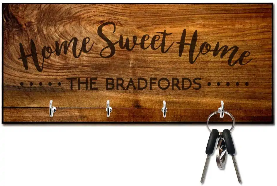 Home sweet home key holder. The Best Gifts for New Homeowners