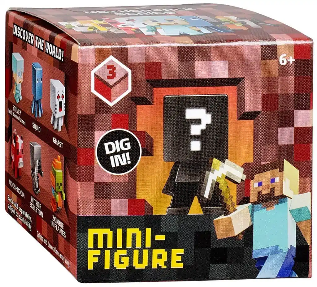 Minecraft mini-figure surprise box.