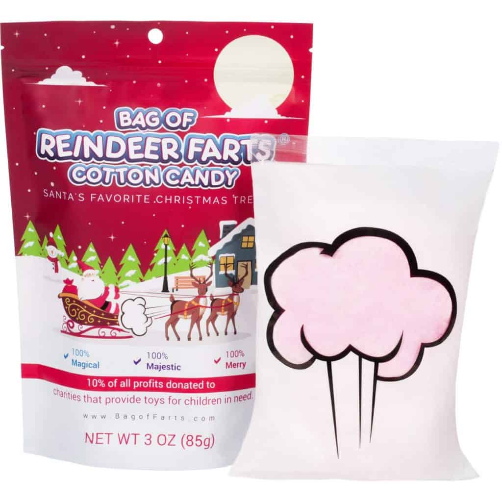 reindeer fart cotton candy