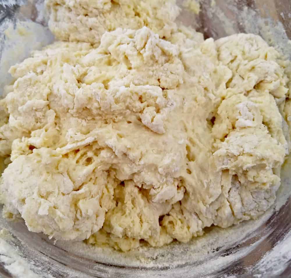The dough from the Homemade Buttermilk Biscuits