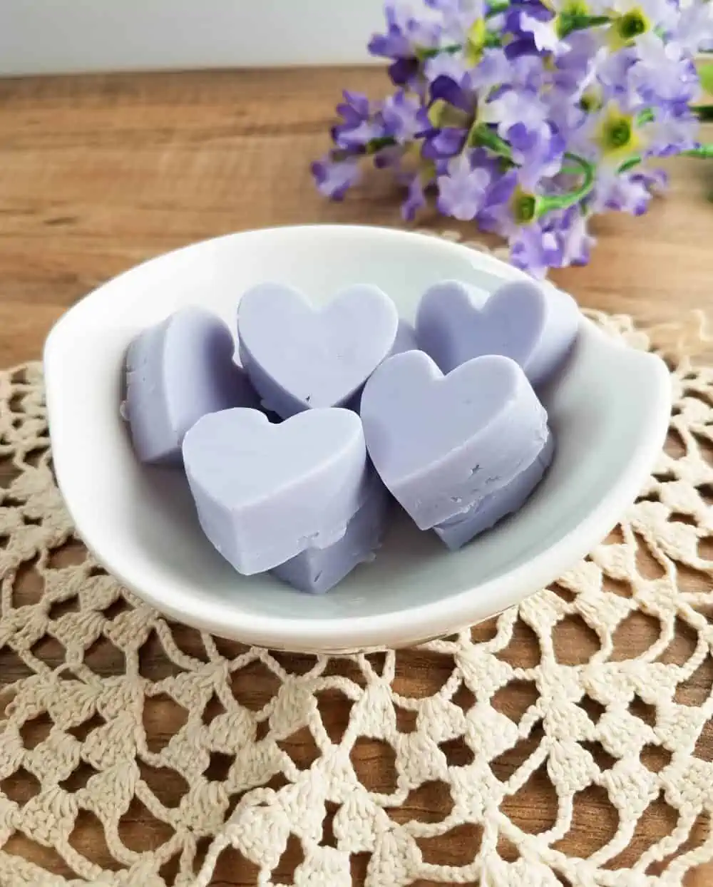 homemade lavender soap bars