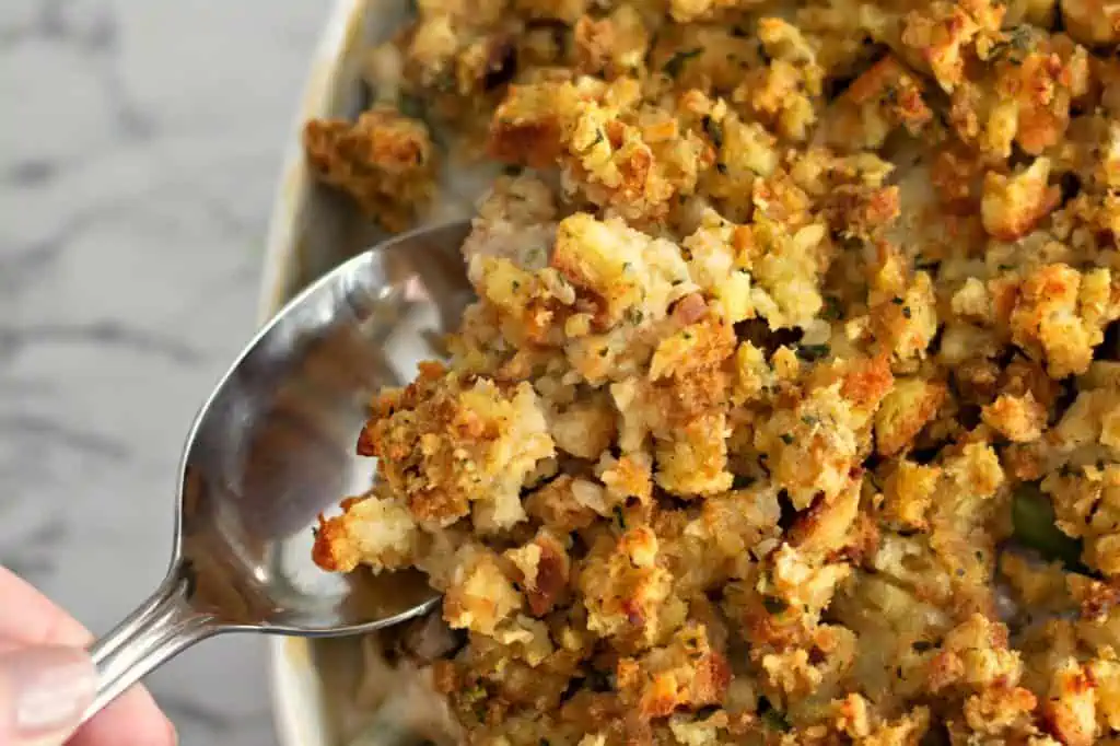 Chicken Stuffing Casserole