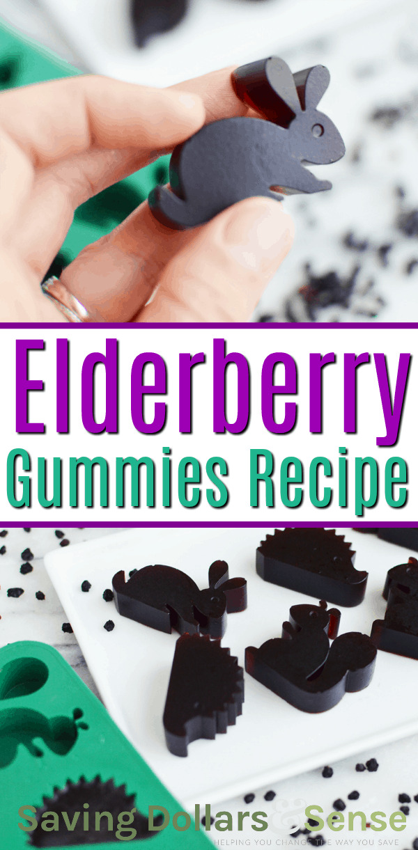 Easy Homemade Elderberry Gummies