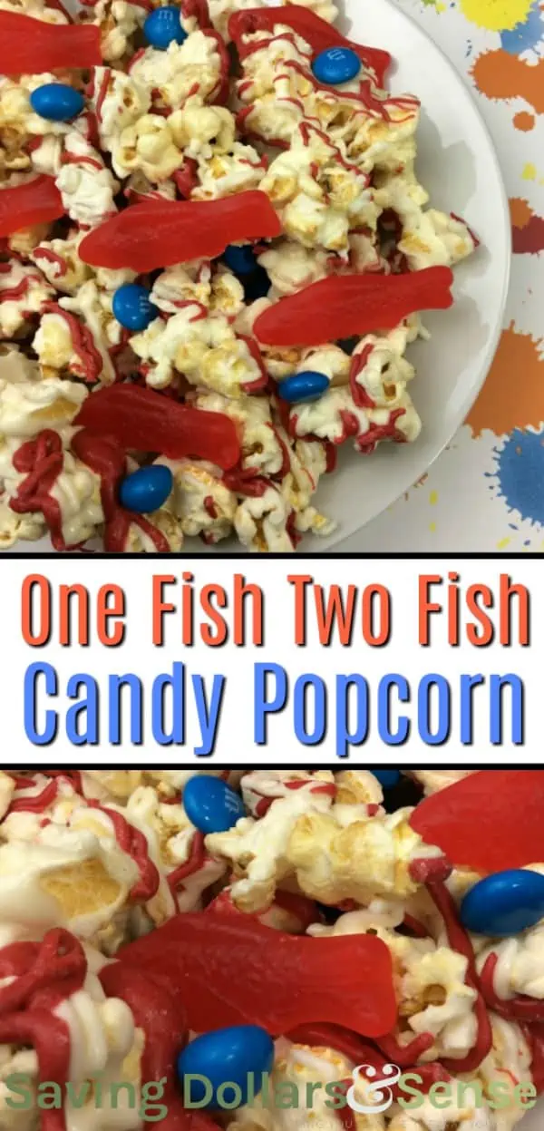 one fish two fish Candy Popcorn Recipe