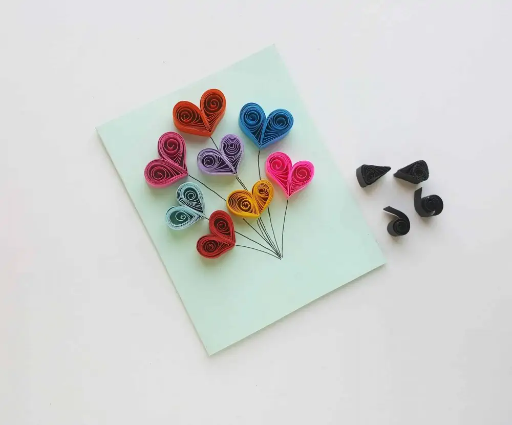 paper quilling pattern