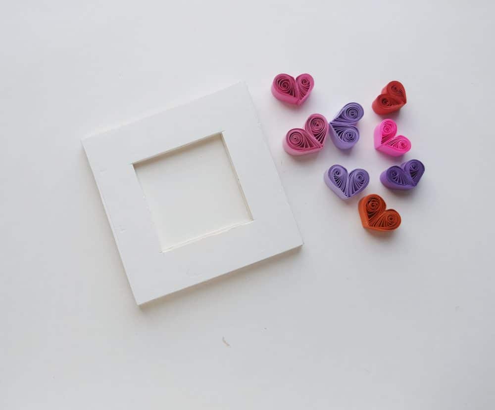 paper quilling heart template
