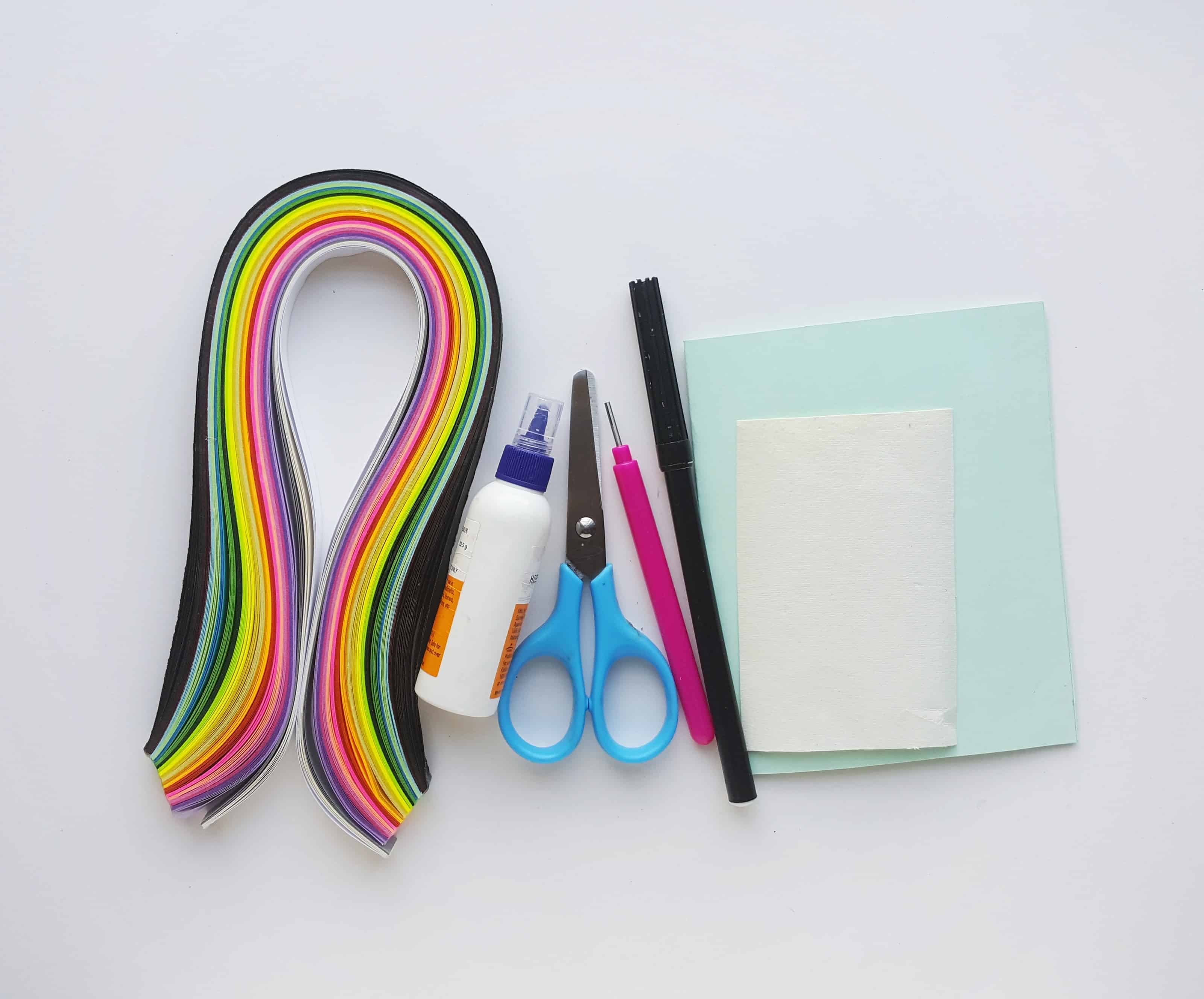 paper quilling strips supplies