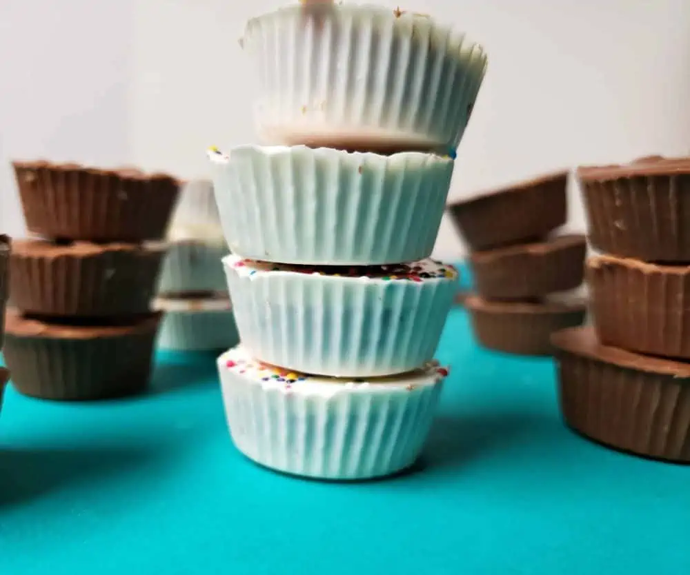 Copycat Reeses chocolate peanut butter cups