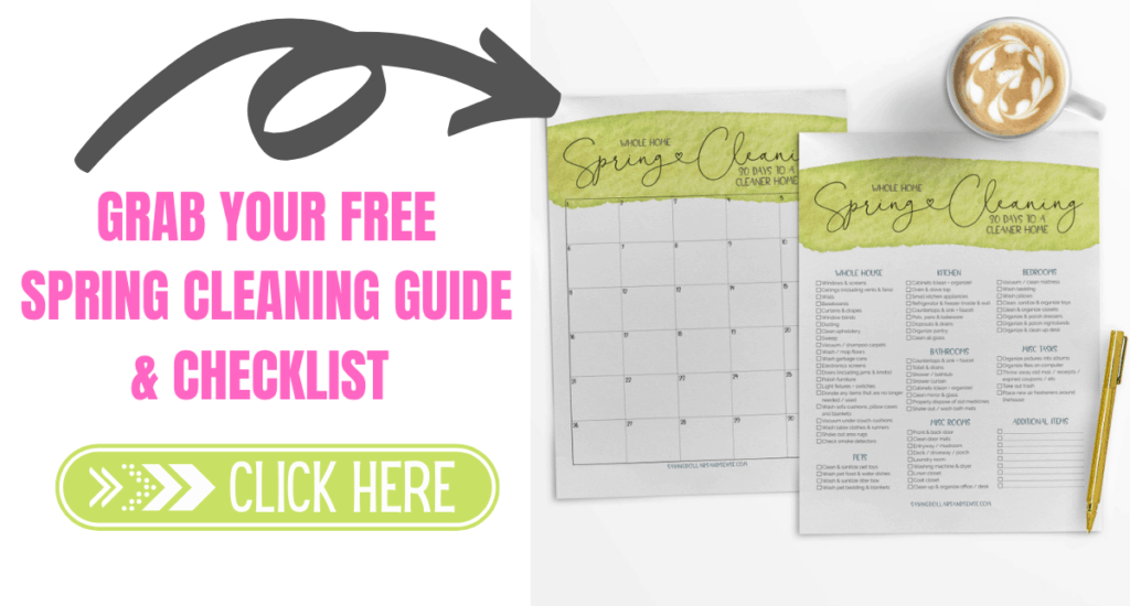 Grab your free spring cleaning guide and checklist.