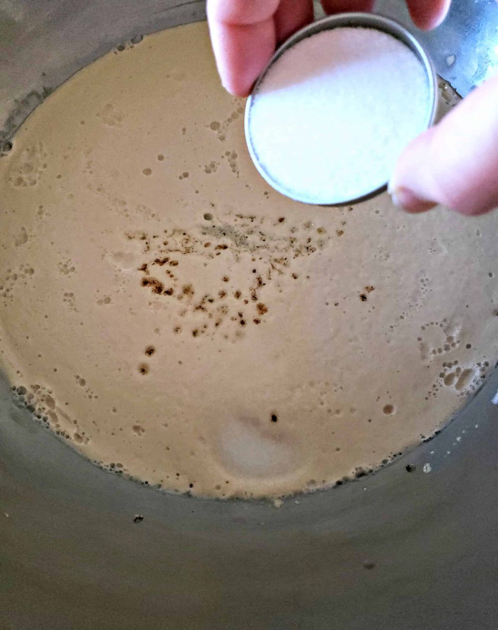 Proof your yeast with sugar.