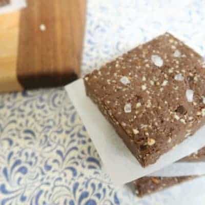easy copycat Chocolate Sea Salt Bars recipe