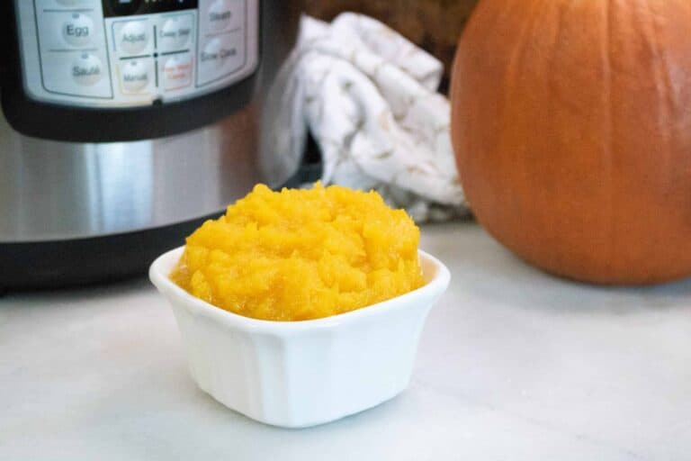 Instant pot Pumpkin Puree