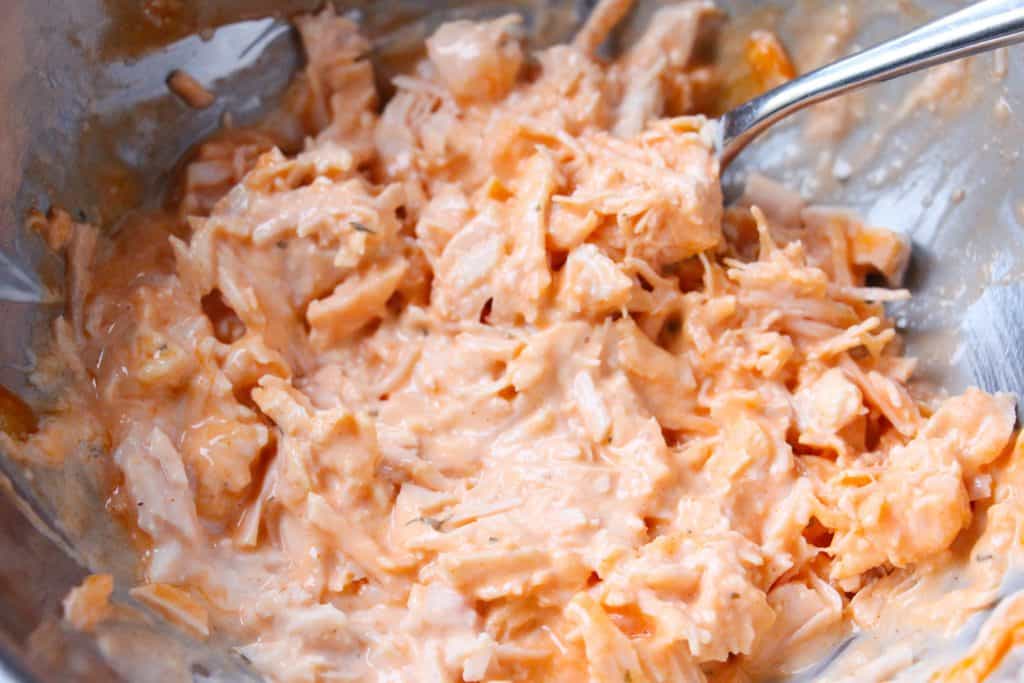 Ingredients for Cheesy Chicken Ranch Dip Recipe