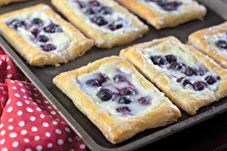 Lemon Blueberry Cream Cheese Danish