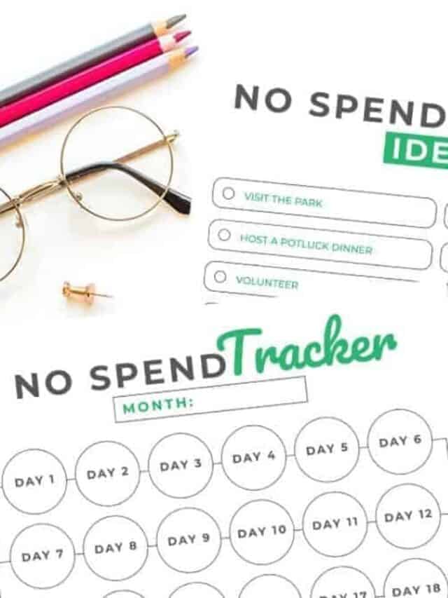 How to Do a No Spending Challenge Story