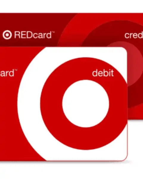 Target REDcard debit and credit cards.