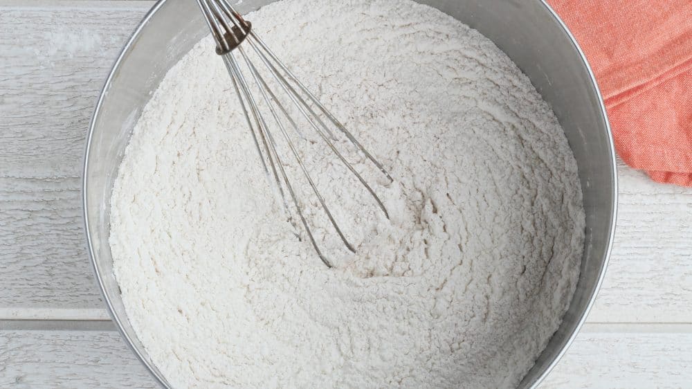 Dry ingredients for Easy Pumpkin Bread Recipe