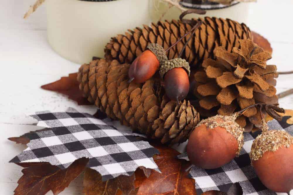 DIY Scented Pinecones