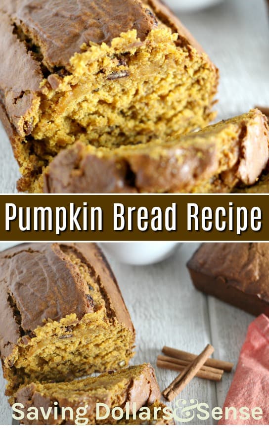 Easy Pumpkin Bread Recipe