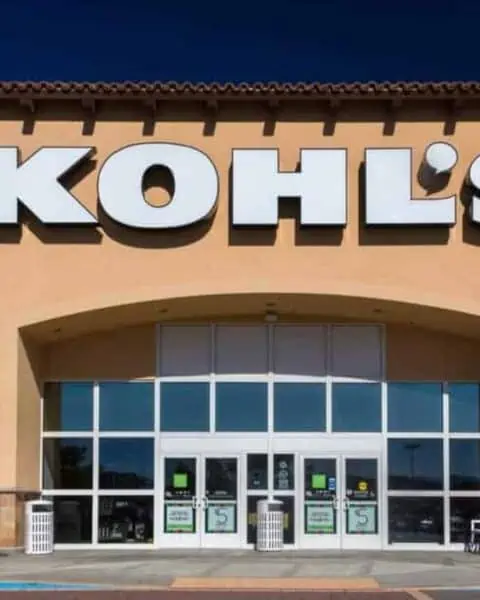 Kohl's department store exterior. Kohl's Corporation is an American department store retail chain.