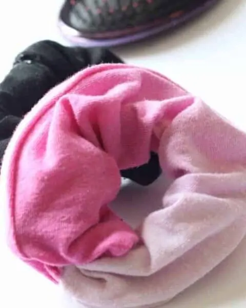 How to Make Scrunchies No Sew Instructions Using Recycled T-Shirts