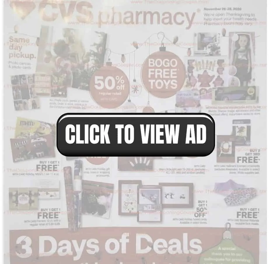 CVS Black Friday Sales ad