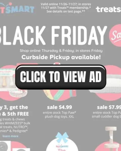 PetSmart Black Friday click to view ad.