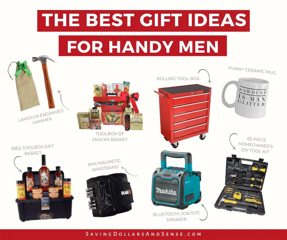The Best Gifts for Handy Men - Saving Dollars and Sense
