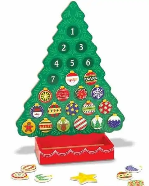 Christmas Tree Advent Calendar