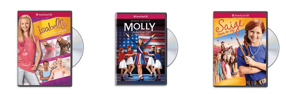 American Girl DVD about Molly.