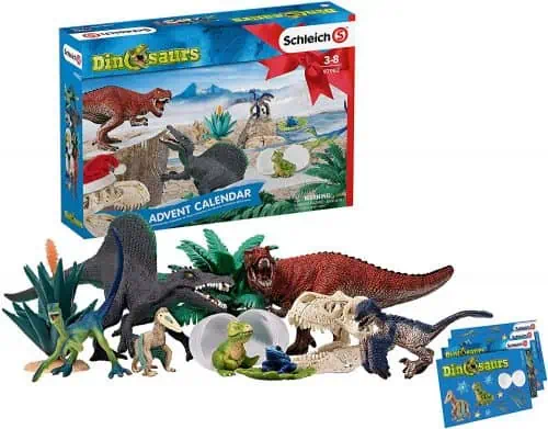 Collection of dinosaur toys on sale for Black Friday.