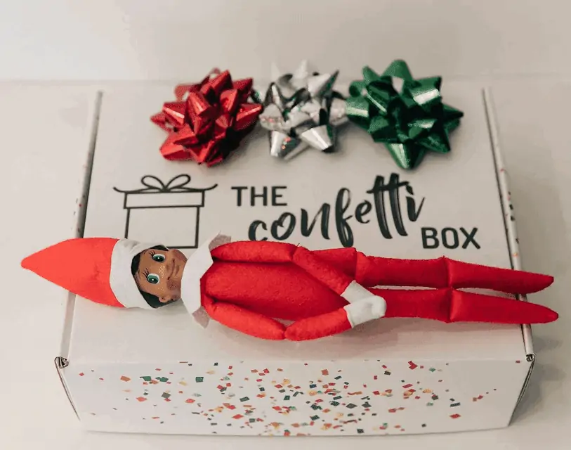 25 Days Elf on a Shelf All in One Box - Saving Dollars and Sense