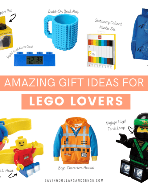 Gift ideas for people who love Legos.