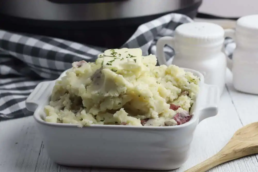 instant pot mashed potatoes with skin