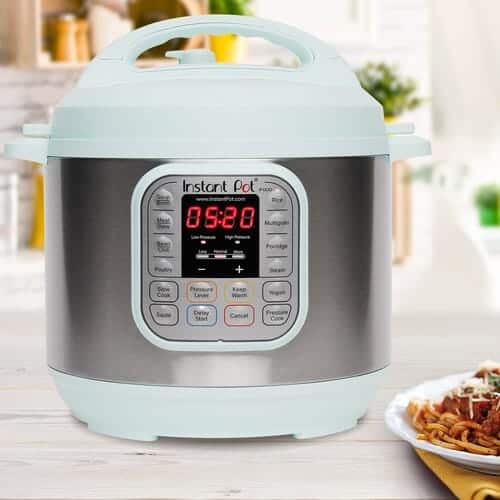 instant pot duo sitting on a table