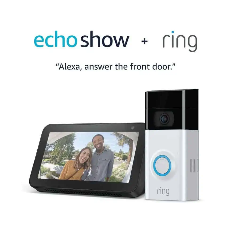 Echo show plus ring.