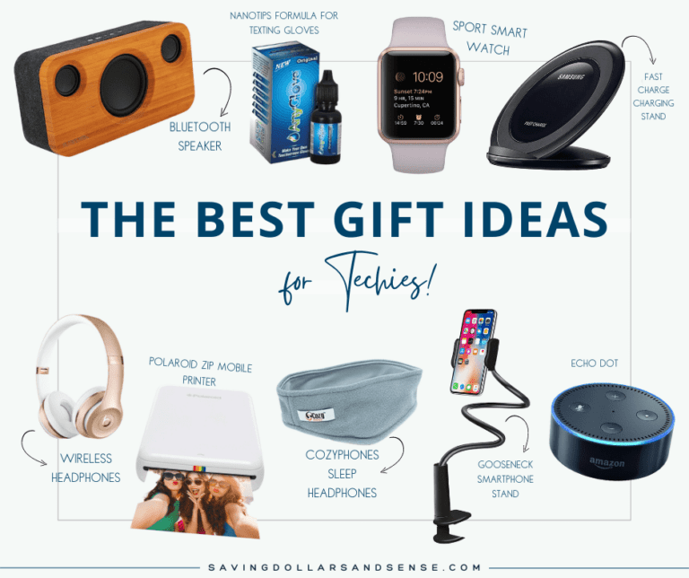 The best gift ideas for techies and people love technology.
