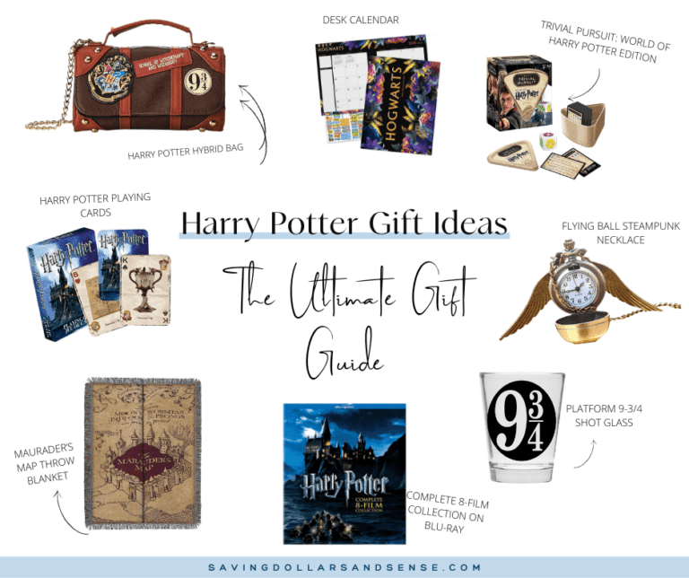 Gift ideas for Harry Potter fans.