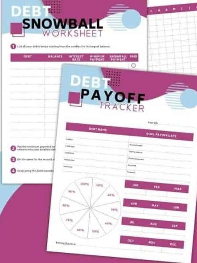 Debt Snowball Worksheet Collection Story
