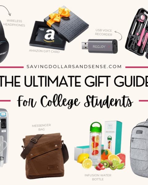 The best gift ideas for college students.