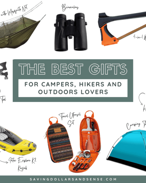 The best gift ideas for campers, hikers, and outdoor lovers.