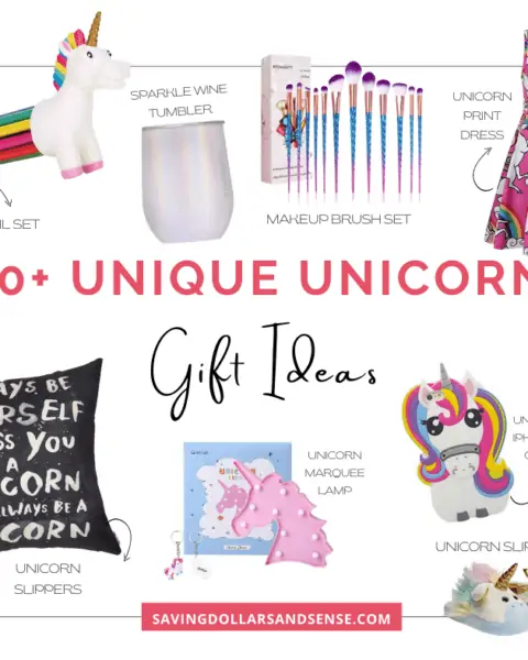 the best gift ideas for those who love unicorns.