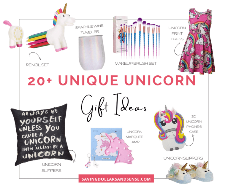 the best gift ideas for those who love unicorns.