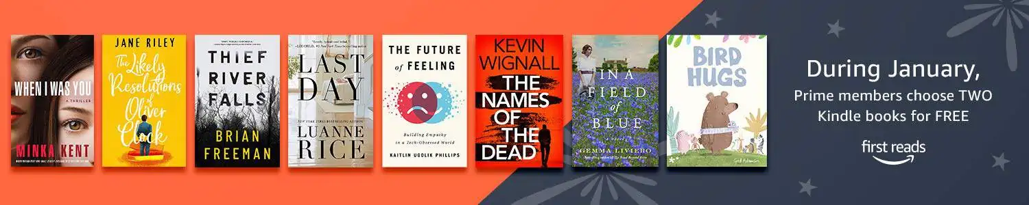 Books people can read with Kindle First Reads FREE 